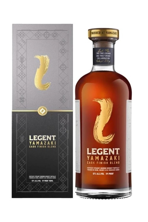 Legent Yamazaki Cask Finish Blend Kentucky Straight Bourbon Whiskey 750ml