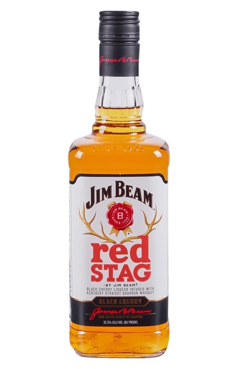 Jim Beam Red Stag Black Cherry Bourbon Whiskey 750ml