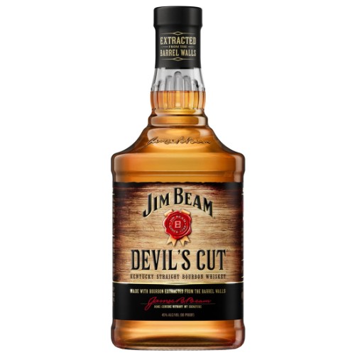 Jim Beam Devils Cut Kentucky Straight Bourbon Whiskey 750ml