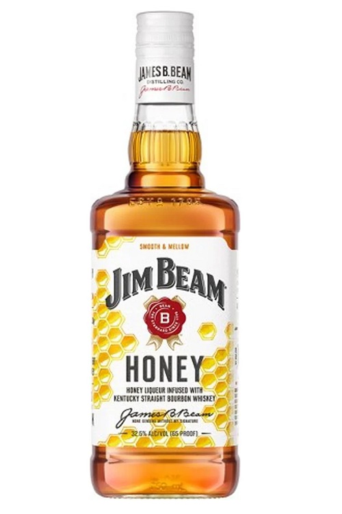 Jim Beam Honey Kentucky Straight Bourbon Whiskey 750ml