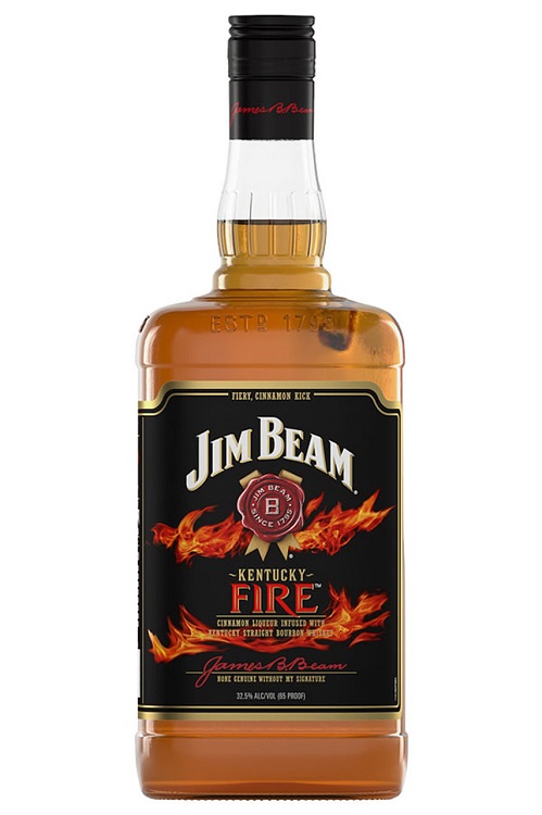 Jim Beam Kentucky Fire Kentucky Straight Bourbon Whiskey 750ml