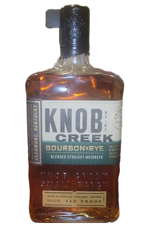 Knob Creek Bourbon X Rye Blended Straight Whiskey 750ml