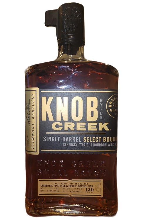 Knob Creek Private Barrel Select Single Barrel Reserve 120 Proof Kentucky Straight Bourbon Whiskey 750ml