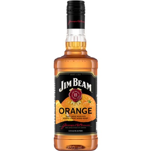 Jim Beam Orange Kentucky Straight Bourbon Whiskey 750ml Pet