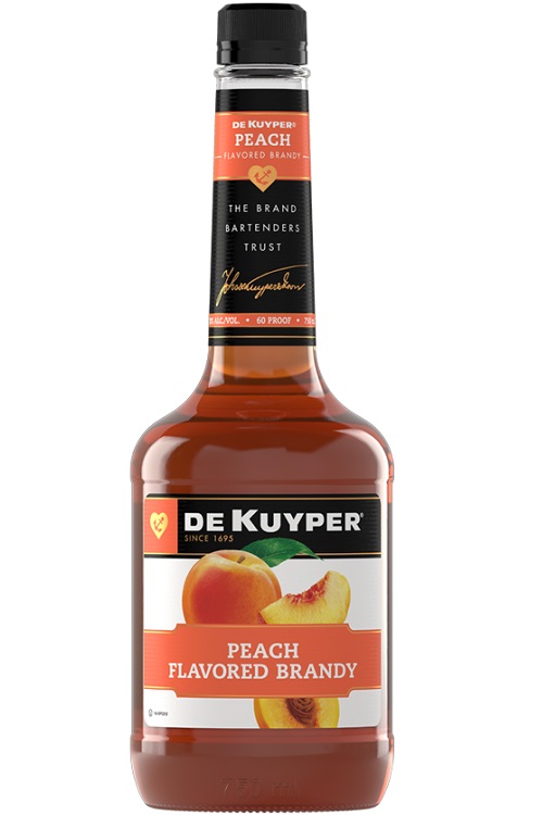 Dekuyper Peach Flavored Brandy 750ml