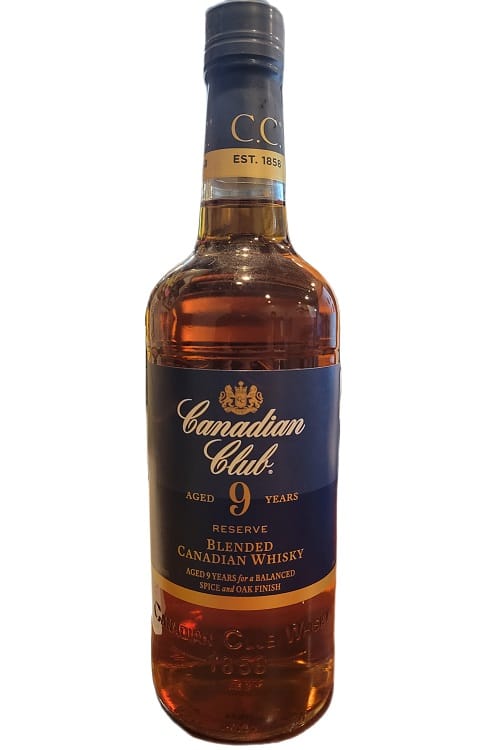 Canadian Club Reserve 9Yr Canadian Blended Whiskey 750ml