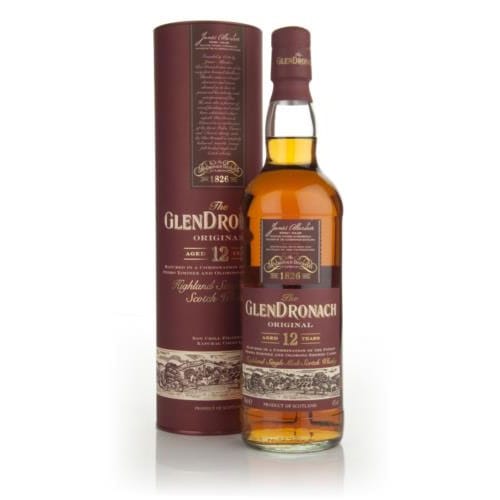 Glendronach Original 12 Year Old Single Malt Scotch Whisky 750ml