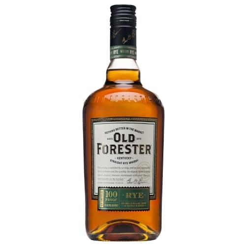Old Forester 100 Proof Straight Rye Bourbon American Whiskey 750ml