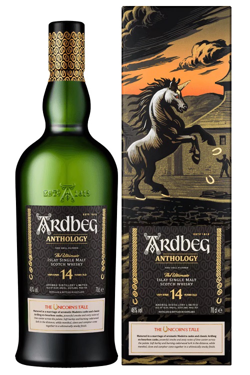 Ardbeg 14Yr Anthology The Unicorns Tale Islay Single Malt Scotch Whisky 750ml