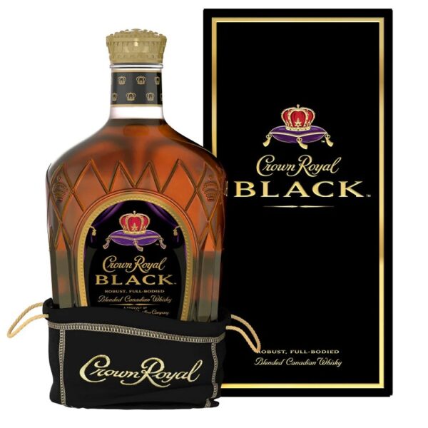 Crown Royal Black Blended Canadian Whisky 1.75L