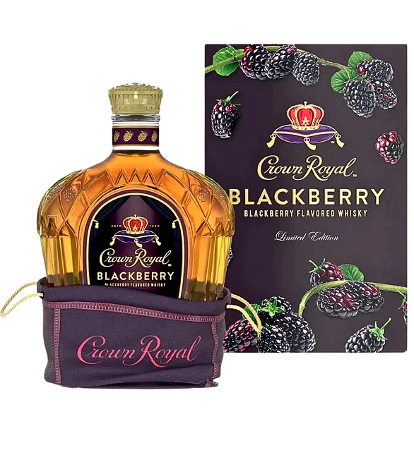 Crown Royal Blackberry Canadian Blended Whisky