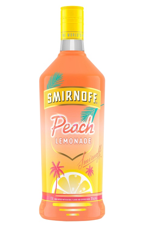 Smirnoff Peach Lemonade Vodka 1.75L PET