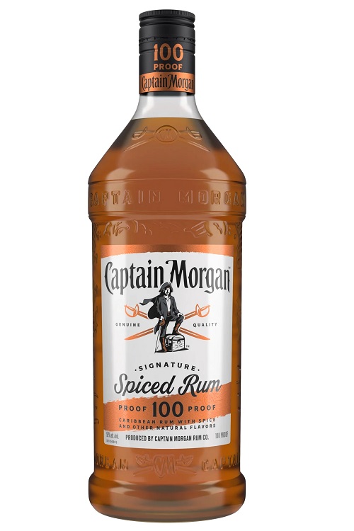 Captain Morgan Spiced 100 Proof Rum 1.75L PET