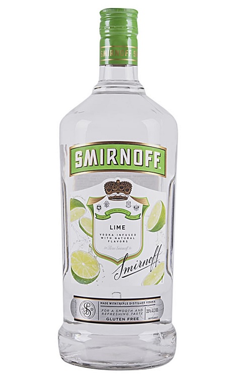 Smirnoff Lime Vodka 1.75L PET