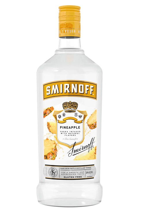 Smirnoff Pineapple Vodka 1.75L PET