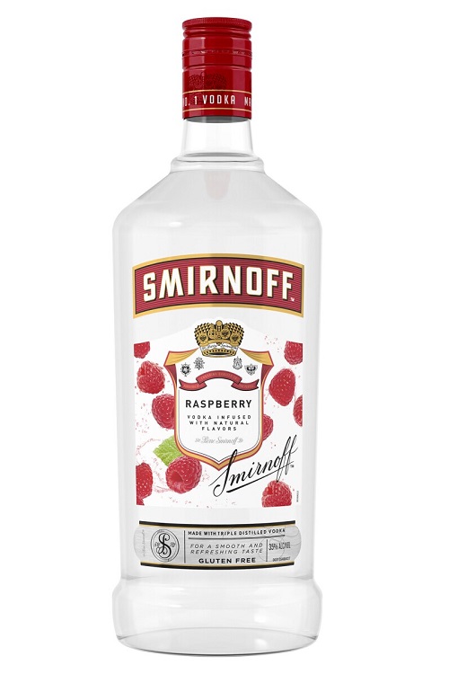Smirnoff Raspberry Vodka 1.75L PET