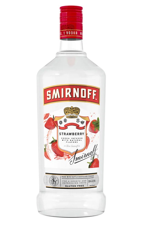 Smirnoff Strawberry Vodka 1.75L PET