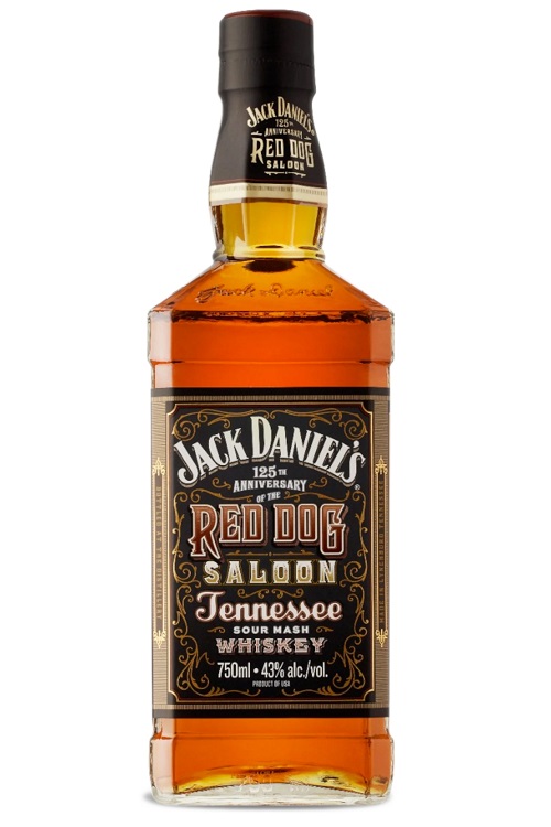Jack Daniel's 125th Anniversary Of The Red Dog Saloon Tennessee Sour Mash Whiskey 750ml