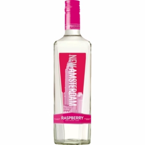 New Amsterdam Raspberry Flavored Vodka 750ml
