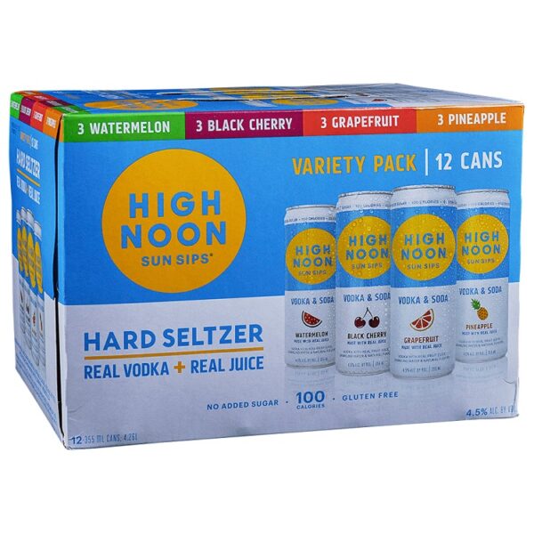 High Noon Hard Seltzer Variety 12pk