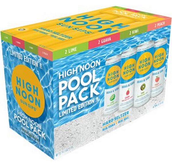 High Noon Hard Seltzer Pool Pack Variety 8pk