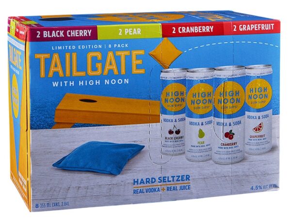 High Noon Hard Seltzer Endzone Variety 8pk