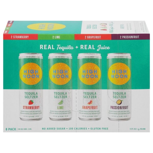 High Noon Hard Seltzer El Pres Variety 12pk