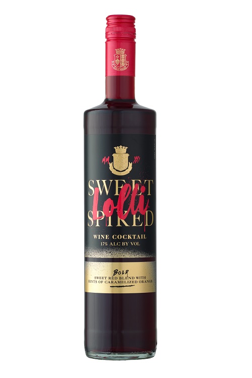 Lolli Sweet Red Spiked 750ml