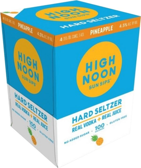 High Noon Hard Seltzer Pineapple 4pk