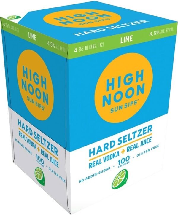 High Noon Hard Seltzer Lime 4pk