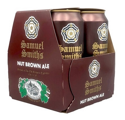 Samuel Smiths Nut Brown Ale 16oz can 4pk