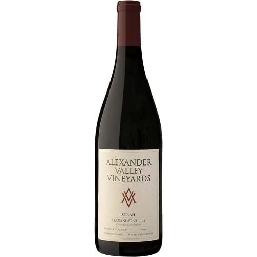 Alexander Valley Vineyards 2019 Alexander Valley Syrah 750ml