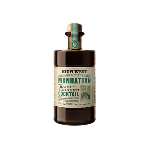 High West Manhattan Barrel Finished Cocktail