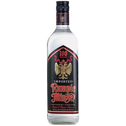 Rumple Minze Peppermint Schnapps liqueur 750ml