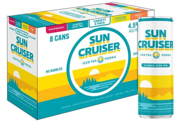 Sun Cruiser Iced Tea Vodka Variety 8pk