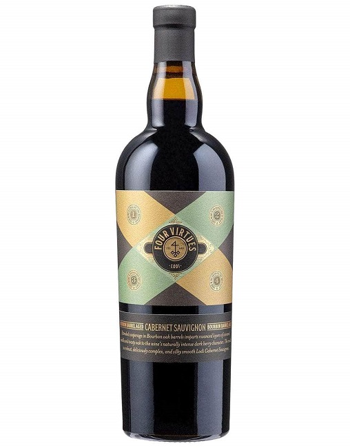 Four Virtues 2020 Bourbon Barrel Aged Cabernet Sauvignon 750ml