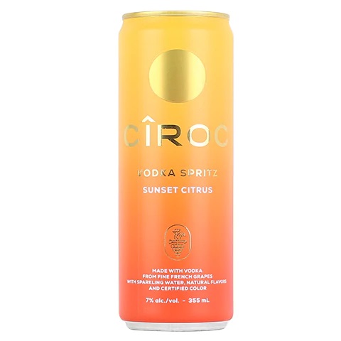 Ciroc Sunset Citrus Vodka Spritz 4pk