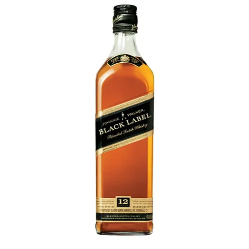 Johnnie Walker 12Yr Black Label Blended Scotch Whisky 750ml