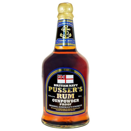 Pussers Gunpowder Proof Rum 750ml