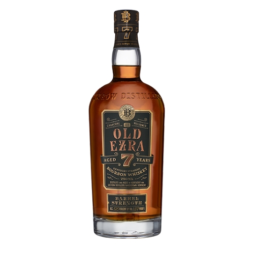 Old Ezra 7Yr Barrel Strength Kentucky Straight Bourbon Whiskey 750ml