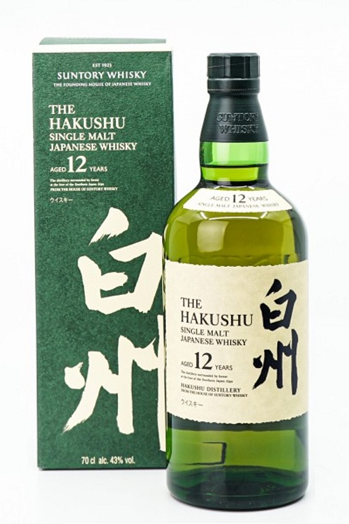 Suntory Hakushu 12Yr Single Malt Japanese Whisky 750ml