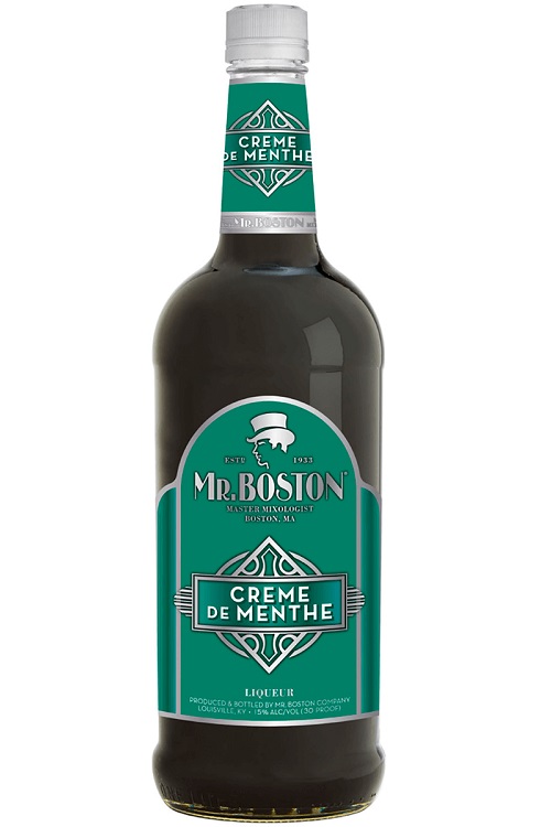 Mr Boston Creme De Menthe Green Liqueur 1L