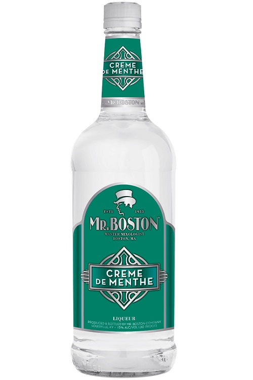 Mr Boston Creme De Menthe White Liqueur 1L