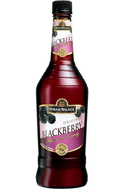 Hiram Walker Blackberry Flavored Brandy 750ml