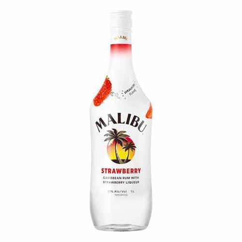 Malibu Strawberry Rum 750ml