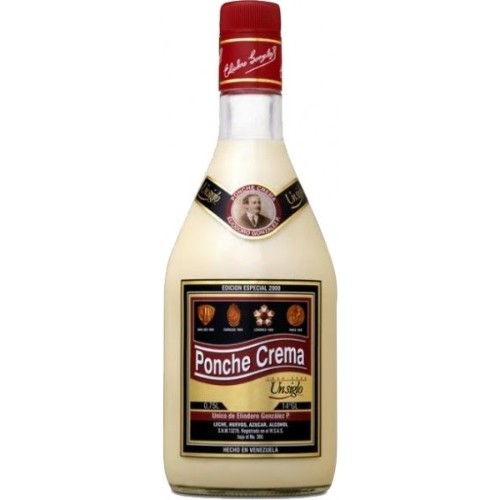 Eliodoro Gonzales Ponche Crema  Liqueur 700ml