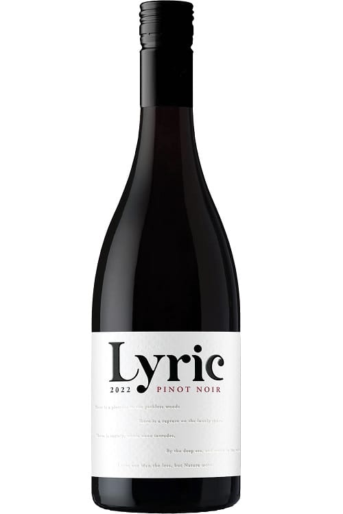Lyric By Etude Monterey County 2022 Pinot Noir 750ml
