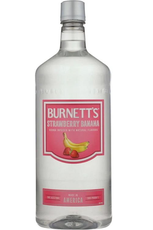 Burnetts Strawberry Banana Vodka 1.75L PET