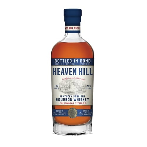 Heaven Hill 7Yr 100 Proof Bottled In Bond Kentucky Straight Bourbon Whiskey 750ml