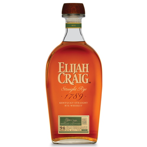 Elijah Craig Kentucky Straight Rye Whiskey 750ml